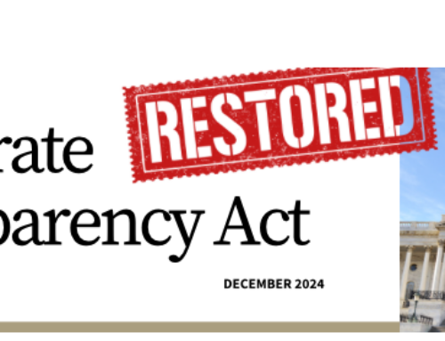 Corporate Transparency Act Reporting Obligations Restored